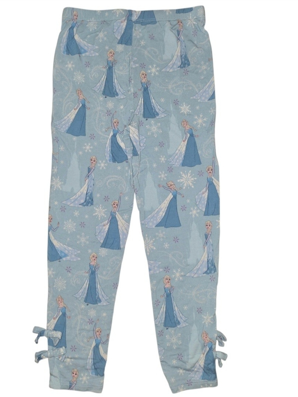 Posh Peanut Disney Princess Elsa Bow Leggings 5T/6T EUC